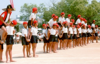 写真：多聞南小学校運動会