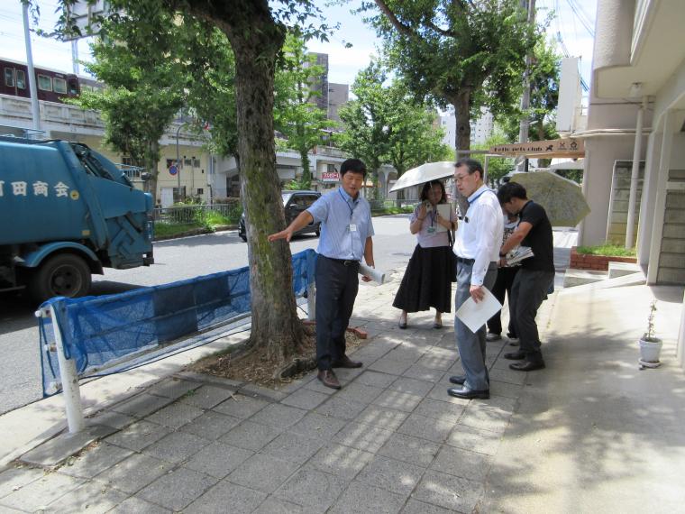 婦人懇地域集会（現地確認②）