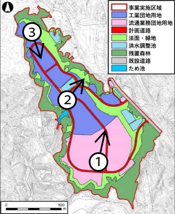 土地利用計画図