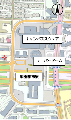 学園都市地図