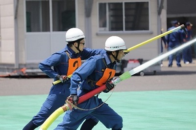 消防団ポンプ操法①